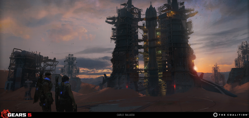 Illustration for article titled The Art Of Gears 5